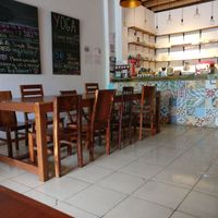 Inside downstairs at Simple Things in Kampot