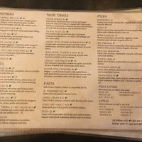 Menu at Simple Things in Kampot