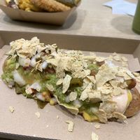 Mexican hot dog  at Vegan Love in Budapest