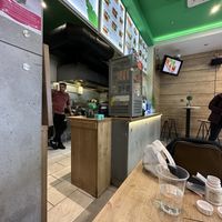 Clean kitchen   at Vegan Love in Budapest