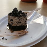 "Oreo" mini-gateau at Vegan Love in Budapest
