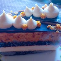 The very best Snickers cake of my life. Amazing at Vegan Love in Budapest