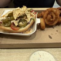 Mexican Hot Dog  at Vegan Love in Budapest