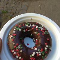 donut at Vegan Love in Budapest