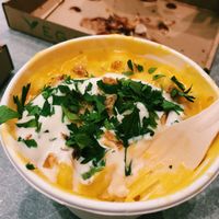 mac'n'cheese at Vegan Love in Budapest