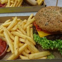 Delish Mexican Burger  at Vegan Love in Budapest