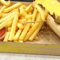 seitan hot-dog  at Vegan Love in Budapest