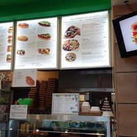 Inside at Vegan Love in Budapest