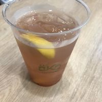 Raspberry Lemonade  at Vegan Love in Budapest