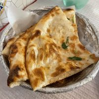 Garlic naan bread  at Little India in Nazare