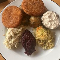 Kotlet selerowy  at Apteka in Pittsburgh