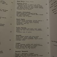 Menu p2  at Apteka in Pittsburgh