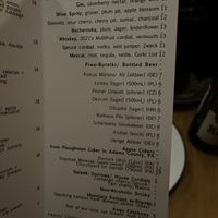 Menu p3  at Apteka in Pittsburgh