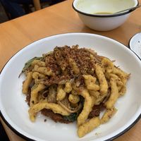 Kluski Lane- spaetzle noodle   at Apteka in Pittsburgh