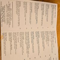 Menu at Apteka in Pittsburgh