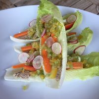 pecan pâté lettuce cups  at Eqvita in 