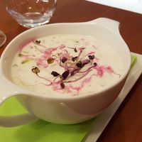 Cajew gazpacho at Eqvita in 