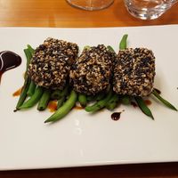 Crusted tofu at Eqvita in 
