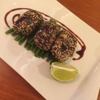 Tofu with sesam at Eqvita in 