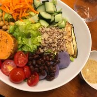 Buddha bowl at Eqvita in 
