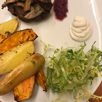 Naked burger at Eqvita in 