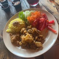 Sabij in vegan   at Toko Baru in Antigua