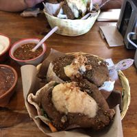 Pita de Falafel  at Toko Baru in Antigua