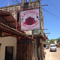 View from National Highway at Levine's Eatery in Coron