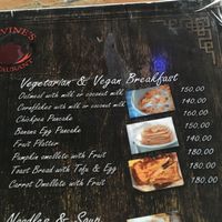 veggie breakfast 2019 at Levine's Eatery in Coron