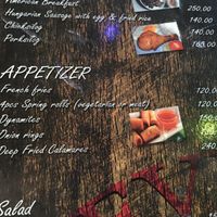 appetizers 2019 at Levine's Eatery in Coron