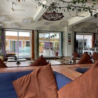Indoor seating  at OR2K in Pokhara