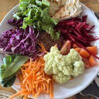 Julia Buddha bowl  at OR2K in Pokhara