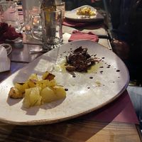 Secondi dish  at Rifugio Romano in Rome