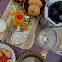 Antipasto veg  at Rifugio Romano in Rome