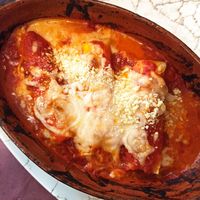 Cannelloni vegan at Rifugio Romano in Rome