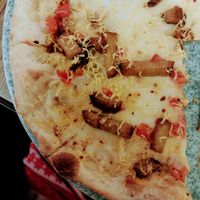 Pizza at Rifugio Romano in Rome