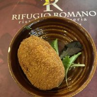 Supplì at Rifugio Romano in Rome