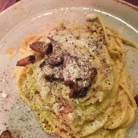 Carbonara #Veganuary at Rifugio Romano in Rome