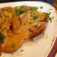 Saltimbocca alla vegana at Rifugio Romano in Rome