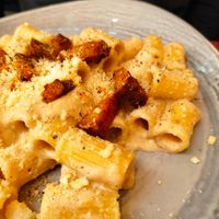 Gricia veg at Rifugio Romano in Rome