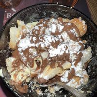 vegan nutella dessert  at Rifugio Romano in Rome