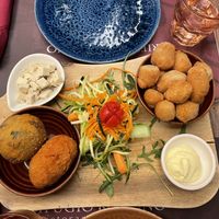Antipasto del Rifugio veg  at Rifugio Romano in Rome