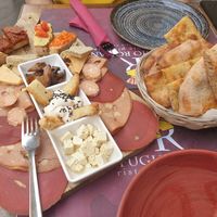 Vegan tagliere at Rifugio Romano in Rome