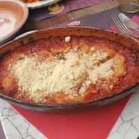Vegan cannelloni at Rifugio Romano in Rome