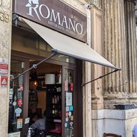 Entrance at Rifugio Romano in Rome