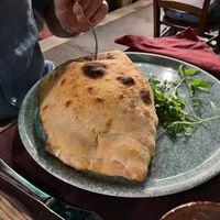 Calzone   at Rifugio Romano in Rome
