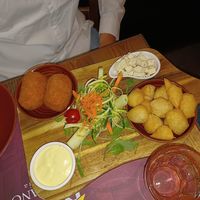 Antipasto del rifugio vegano at Rifugio Romano in Rome