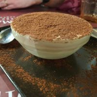 Tiramisu at Rifugio Romano in Rome
