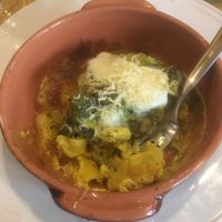 Spinach White Vegan Lasagne at Rifugio Romano in Rome