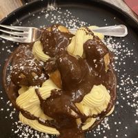Profiteroles   at Rifugio Romano in Rome